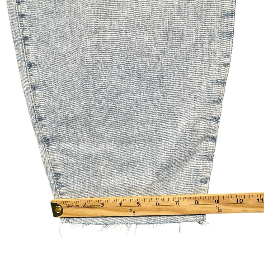 Old Navy Curvy OG Straight Ankle High Rise Jeans Plus Size 28 NWT Light Wash - Picture 5 of 15